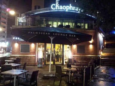 Chaophraya's new lounge bar, downstairs from the popular Thai restaurant.
