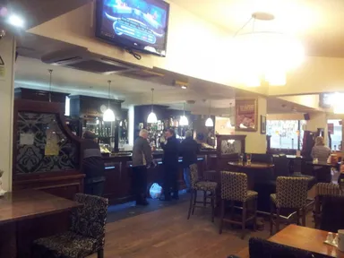 The bar area. Pretty much what you'd expect.