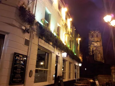 The only pub in Leeds with a Minster in its beer garden.