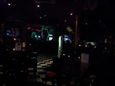 This was the best I could do for a photo inside. SO DARK!