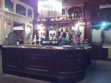 There's more of the bar hiding here in one of the rooms.