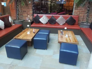 The courtyard is very nice when it's quiet.