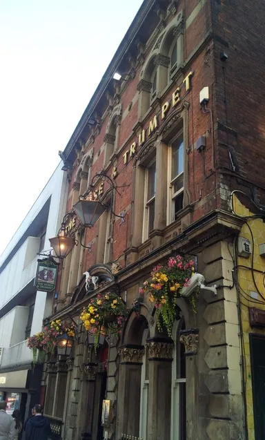 Those amazing old lanterns are the most interesting thing about this pub.