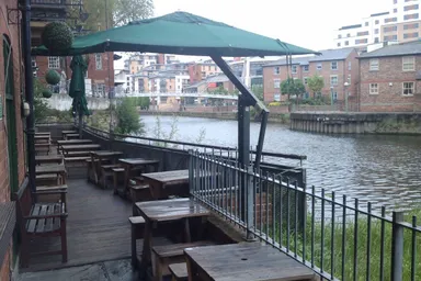 The amazing riverside location. Maybe when the weather's nicer, eh?