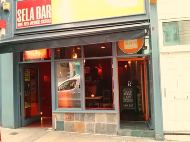 Wax Bar shares its frontage with the more famous Sela downstairs.