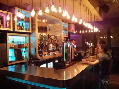 It's a bar. It has some drinks.