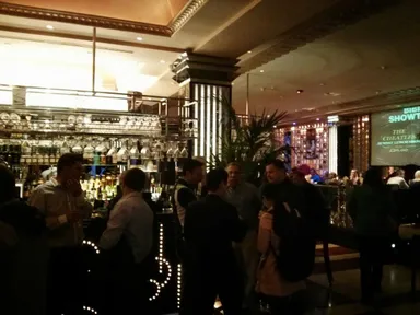 Feel free to sit at the bar and watch the show!