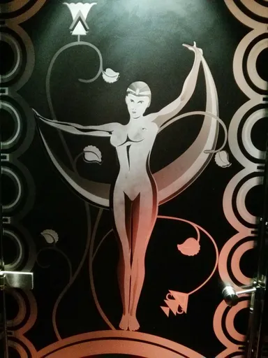 Even the toilets are lavishly decorated.
