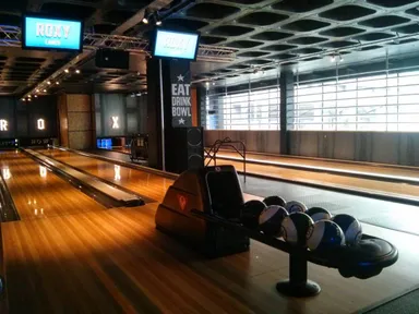 Bowling! Definitely a first for bars in central Leeds.