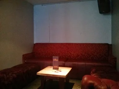 Some of the sofas are not in mint condition, but it lends the place a nice lived-in feeling.