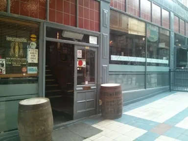 This is the front door. You could stand out here if you love watching the clock.