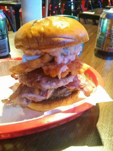 This is John Bender. And it's not even the craziest burger on the menu.