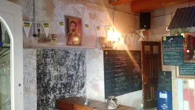 The decor is a bit hodge-podge but it works!