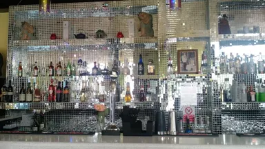 The bar. That's a lot of shiny.