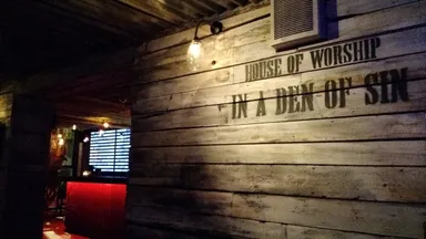 So, yeah, this song's actually about a prison chapel but OK.