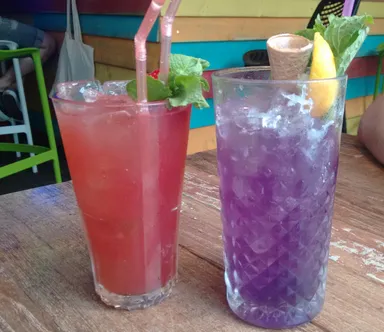 Big pink drink: meet big purple drink.